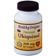 Healthy Origins Ubiquinol, Active Antioxidant form of CoQ10, 200mg, 60 CT