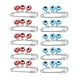thumbnail image 2 of Broche, 10 piezas, broche cómodo para usar en traje, broche para suéter, valor inmejorable, 2 of 14