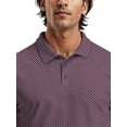 thumbnail image 4 of Ben Hogan Men's & Big Men's Performance Allover Geo Print Short Sleeve Golf Polo Shirt, Sizes S-5XL, 4 of 7