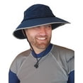 thumbnail image 1 of Sun Protection Zone Unisex Lightweight Adjustable Outdoor Booney Hat (100 SPF, UPF 50+) - NAVY, 1 of 2