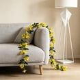 thumbnail image 6 of Dvumao 67 in Artificial Bougainvillea Flower Garland, Silk Faux Hanging Vine for Outdoor Porch, 6 of 6