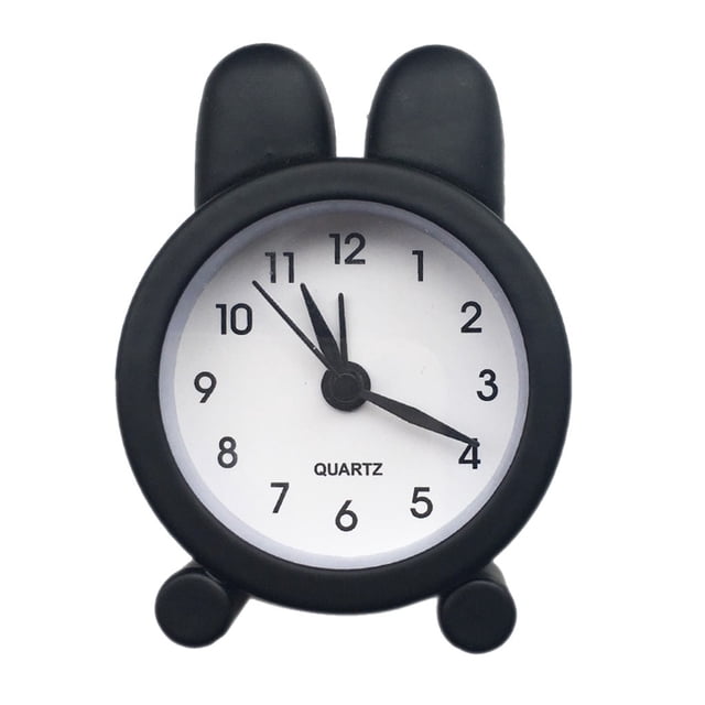 Binwennn Alarm Mini Clock Clock Cute Metal Small Electronic Small Alarm Clock Kids Bookmarks with Timer Two Minute Timer