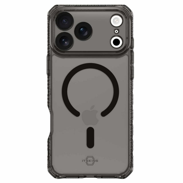 ITSKINS Hybrid_R Vapor MagSafe Case Smoke for iPhone 17 Pro