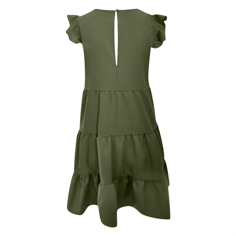 QLEICOM Summer Dresses for Women 2022 Casual Loose Knee Length Dress Short Sleeve Ruffle Swing T-Shirt Dress Casual Solid Patchwork Pleats Dress Semi formal Dresses Green XL - Walmart.com QLEICOM Summer Dresses for Women 2022 Casual Loose Knee Length Dress Short Sleeve Ruffle Swing T-Shirt Dress Casual Solid Patchwork Pleats Dress Semi formal Dresses Green XL - Walmart.com