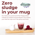 thumbnail image 3 of Red Latte | Powered with Beets | Freeze Dried Instant Beverage | No Caffeine | Coffee Alternative, 3 of 6