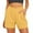 Yellow, variant on Women's Casual Shorts Comfortable Stretch Fit Athletic Summer Fashion with Pockets Ideal for Daily Wear