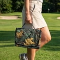thumbnail image 4 of Xixirimido Quilted Golf Cart Seat Blanket Portable Golf Cart Seat Cover Towel for EZGO Yamaha Club Car & More 2-Seater Carts Foldable for Easy Carry, Forest Camo Tree Leaf, 4 of 8