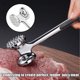 thumbnail image 5 of Martillo ablandador de carne de acero inoxidable de 2 piezas, ablandador de carne INOX profesional, ablandador de carne de aguja, martillo para bistec, martillo para carne, martillo tierno Xemadio YQ-2448, 5 of 7