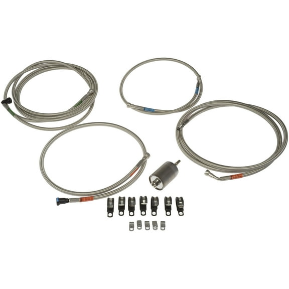 Dorman 819-004 Fuel Line for Specific Chevrolet / Pontiac Models, Silver