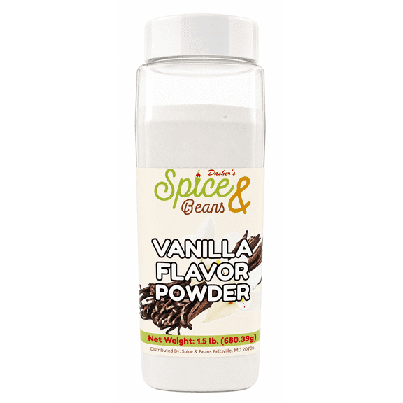 Vanilla Flavoring Powder 1.5 lb Bulk