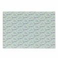 thumbnail image 1 of Doodle Cutting Board, Repetitive Pattern Unicorn Party Rainbow Hearts and Stars on Plain Backdrop, Decorative Tempered Glass Cutting and Serving Board, in 3 Sizes, by Ambesonne, 1 of 2