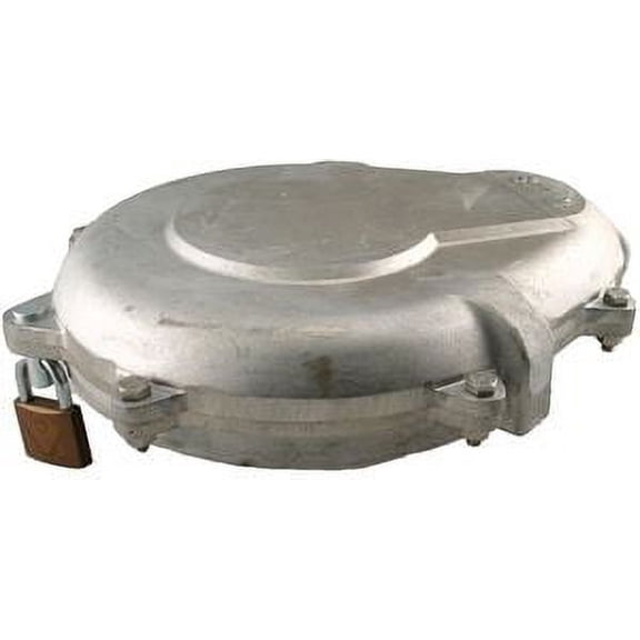 Boshart Industries, 12" Aluminum, Watertight, Vermin Proof, Locking Well Cap