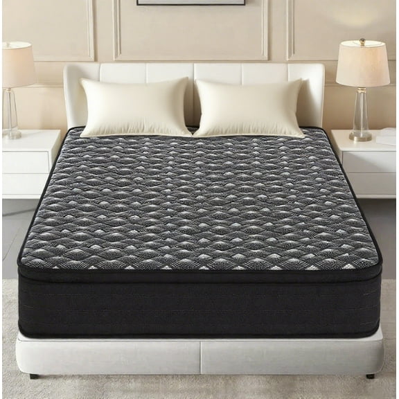 10" Twin Medium Tight Top Cooling Gel Memory Foam Mattress in a Box