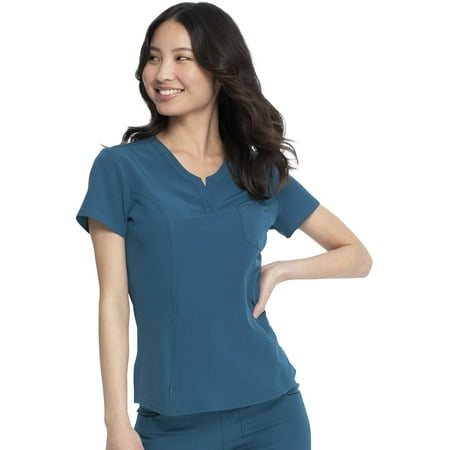 

HeartSoul Break On Through Women s Scrubs Top V-Neck HS710