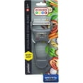 thumbnail image 2 of The Kosher Cook, Stainless Steel Potato Y Vegetable Peelers - Red, 2 of 3