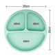 thumbnail image 2 of Baby Safe Sucker Silicone Dining Plate Solid Cute Cartoon Children Dishes Suction Toddle Training Tableware Kids Feeding Bowls, 2 of 5