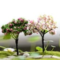 thumbnail image 1 of HATISS 1PC Trees for Miniature Fairy Garden Ornament Dollhouse Plant Pot Figurine DIY Craft, 1 of 7