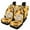 Cute Cat in Yellow Sunflower, variant on Jeiento Jamaican Flag Car Seat Covers Full Set Non Slip Front Seat Covers for Cars with Split Rear Bench Back Seat Cover Auto Seat Covers Universal Fit for Vehicles,Gift for Women Men