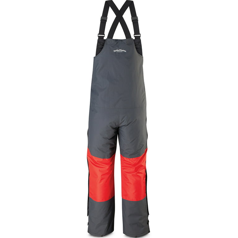 StrikeMaster Surface Fishing Bibs - Small - Charcoal/Red 