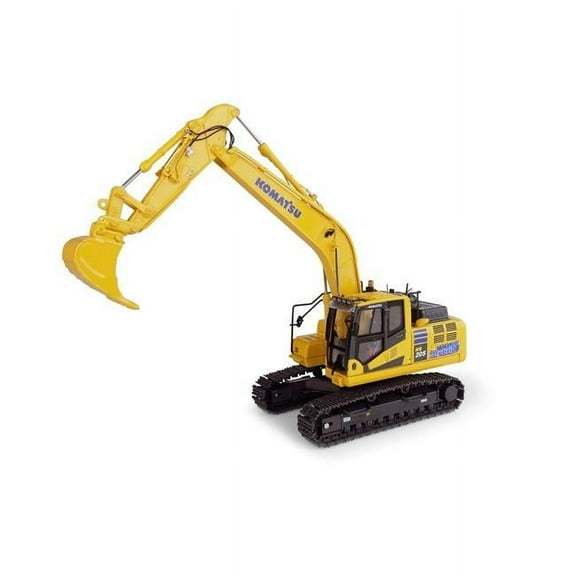 Komatsu HB205-3 Hybrid Tracked Excavator Japan Version 1/50 Diecast Model by Universal Hobbies
