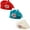 C, variant on Baby Beret Hat 3Pcs Toddler Winter Knitted Beanie Cap with Cute Flower Little Girls French Hat for 0-3Years
