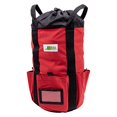 thumbnail image 2 of Rock N Rescue Arbor Rope Storage Bag - Rock and Tree Climbing Equipment, Arborist Gear, Bucket Style Backpack, Waterproof Nylon Material, Red, 200', 2 of 4