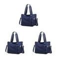 thumbnail image 4 of Guardoinrt Womens Large Nylon Shoulder Bag - Waterproof And Durable With Multiple Pockets Hand Bag Crossbody Blue 3Set, 4 of 6