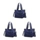 thumbnail image 5 of Sonducket Bolso bandolera grande de nailon para mujer, resistente al agua y duradero, con múltiples bolsillos, bandolera azul Type1 NO1, 5 of 6