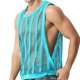 thumbnail image 1 of Camiseta sin mangas de rejilla para hombre Camisetas sin mangas transparentes, 1 of 4