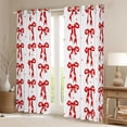 thumbnail image 2 of Castle Fairy Kawaii Bowtie Blackout Curtains Set of 2 (52x84 Each),Dreamy Window Curtains, 2 of 6