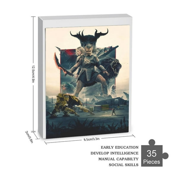 Predator Badlands Jigsaw Puzzle 35-1000 Piece Gift for Birthday Holiday Home Decor