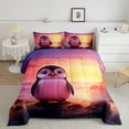 thumbnail image 3 of YST Cartoon Penguin Bedding Comforter Sets, 7-Piece, Full, Beach Themed, 3 of 6