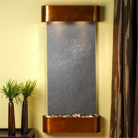 Adagio CSR1011 Cascade Springs - Black Featherstone Wall Fountain