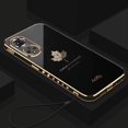 thumbnail image 2 of Funda de lujo con cordón de hoja de arce Honor50 para Huawei Honor 50 Nova 9 Se, funda de silicona chapada Honor50, 2 of 4
