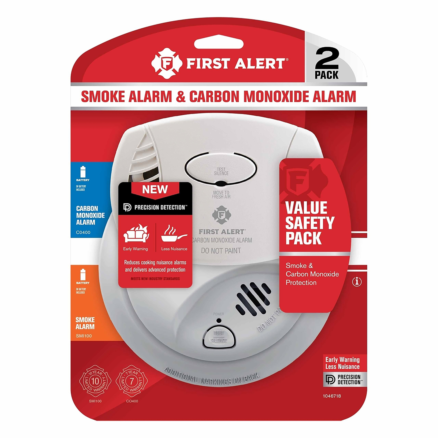 First Alert Smoke and CO Alarm 2-Pack Value Bundle photo 7