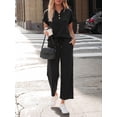 thumbnail image 2 of MOYIKO 2 Piece Sets for Women Summer Matching Lounge Sets Casual Airport Travel Vacation Outfits, 2 of 7