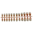 thumbnail image 1 of Uñas postizas Vogacara Gradiente de ataúd naranja Degradado, 1 of 6