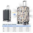 thumbnail image 6 of Haiem Cute Cats Luggage Cover Printed Suitcase Covers for Luggage Elastic Washable Suitcase Protector Fits 18-32 Inch Luggage-Medium, 6 of 9