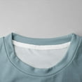 thumbnail image 6 of GigrtiJin 5-14 Years Girl Kids Casual Tops Striped Round Neck Long Sleeve Blouse with Pocket Comfy Shirt, 6 of 7