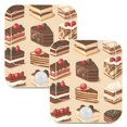 thumbnail image 7 of Yayeee 2-Pack Plug in LED Night Lights with Light Sensors Motion Detectors, Brown Cakes, 7 of 7