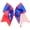 multicolor-1D-home supplies, variant on Home Independence Day Hair Scrunchies Patriotic Fashion Holiday Lady Hair Accessories Many Styles Set Room Decor