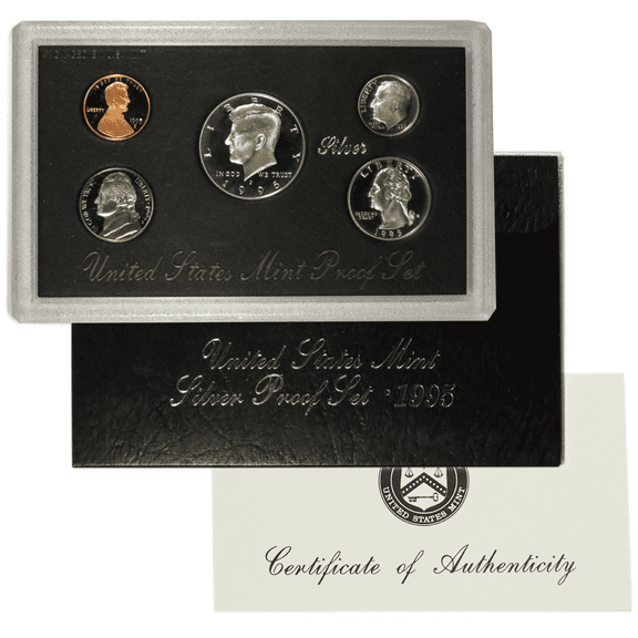 1995-S U.S. Silver Proof Set