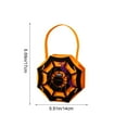 thumbnail image 3 of Halloween Pumpkin Candy Bag, Non-Woven Treat Bag for Trick or Treat, Party Favor Pouch for Festive Celebrations(C), 3 of 6