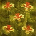 thumbnail image 1 of Ahgly Company Machine Washable Indoor Square Transitional Dark Bronze Brown Area Rugs, 6' Square, 1 of 7