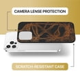 thumbnail image 6 of Case Yard Wooden Case for iPhone-12-Pro-Max Soft TPU Silicone cover Slim Fit Shockproof Wood Protective Phone Cover for Girls Boys Men and Women Supports Wireless Charging Hourglass with Roses Design, 6 of 7