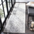 thumbnail image 3 of Safavieh Cabana Henrika Ivory/Grey 2'2"X9' Indoor/Outdoor Runner, 3 of 11