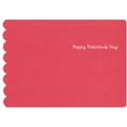 thumbnail image 2 of RSVP You're the Cat's Meow: Kitten on Pink Scalloped Edge Border Valentine's Day Card, 2 of 2