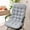 Gray, variant on TaTaai 2Pcs Cooler Rocking Chair Cushions for Summer High Back Patio Cushion Non-Slip Bottom Tufted Seat Pads with Ties Office Chair Pads Seat Cushion