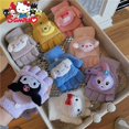 thumbnail image 2 of Sanrio-guantes de punto Kuromi Hello Kitty Melody Flip Cover, estudiante, escritura, peluche suave, oficina, pantalla táctil, regalo femenino, 2 of 4