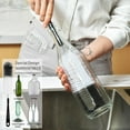 thumbnail image 6 of ZOUYUE 8-Pack Bottle Cleaning Brush Set - Long Handle Baby Bottle Cleaner for Washing Narrow Wine/Beer Bottle,Thermos,Hummingbird Feeder,Sports Well,Plus Kettle/ Straw Brush, 6 of 7